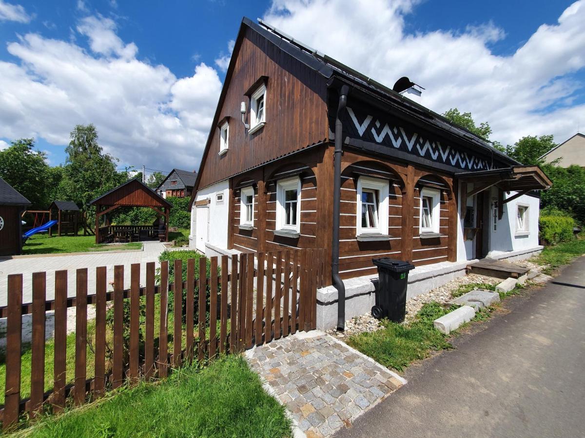 Chalupa Kralovstvi Šluknov Buitenkant foto
